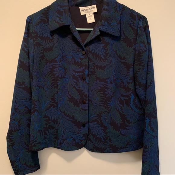 Pendleton Jackets & Blazers - Sold! Pendleton Blazer Size 6 lightweight